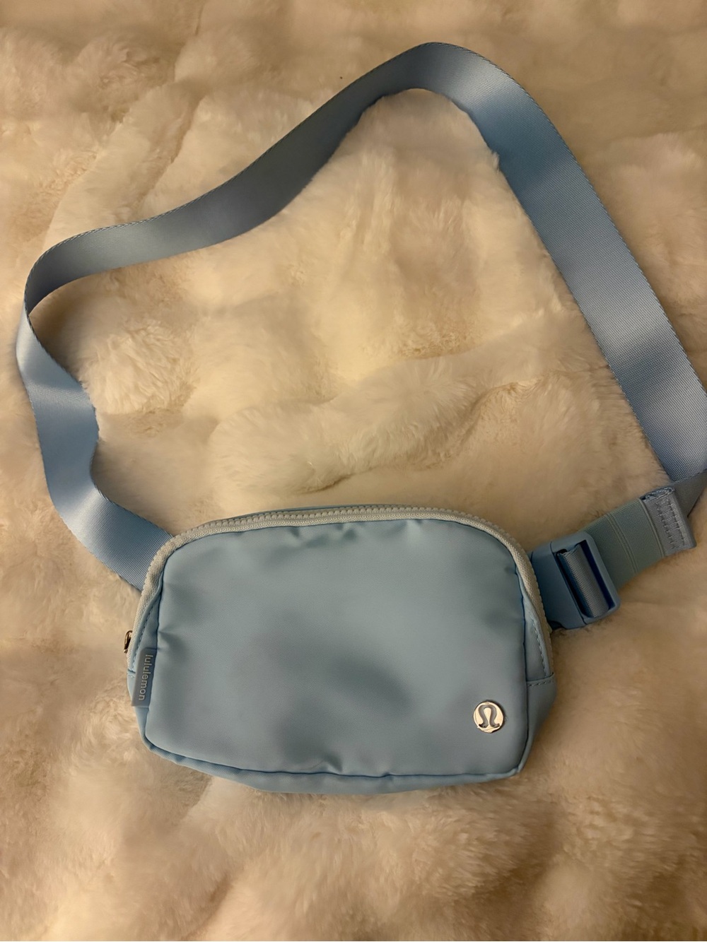 lululemon athletica Light Blue Crossbody Belt Bag